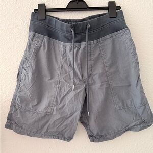 James Perse Charcoal Drawstring Shorts